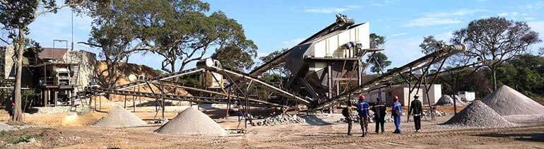 cone crusher production line