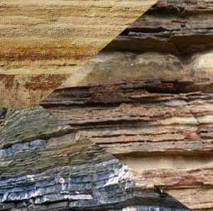 sedimentary rock layer
