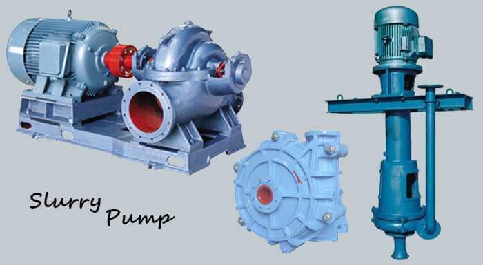 slurry pump types