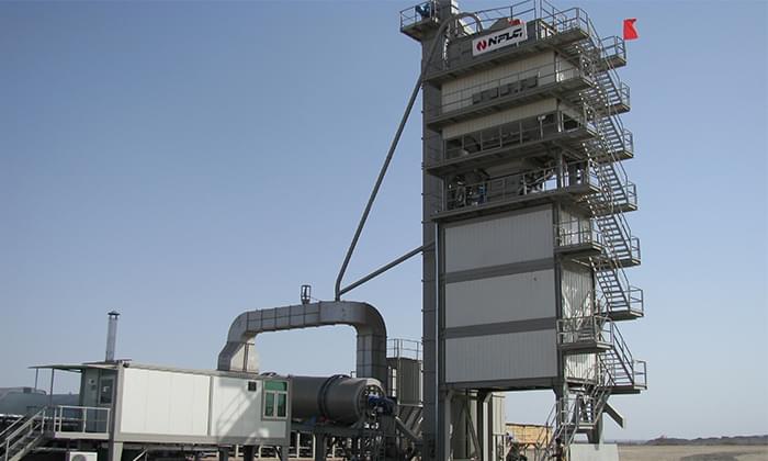 GLB Type Asphalt Mixing Plant of Bottom-mounted HMA Storage Compartment
