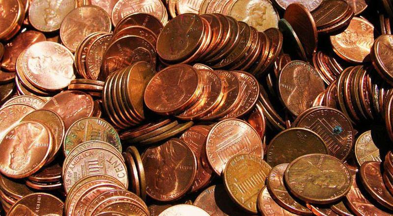 Copper coins