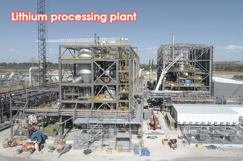  Lithium processing plant