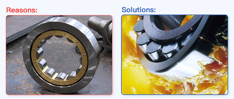 High temperature of bearing