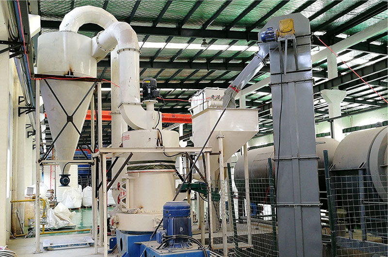 A barite ultrafine powder grinding plant in Morocco