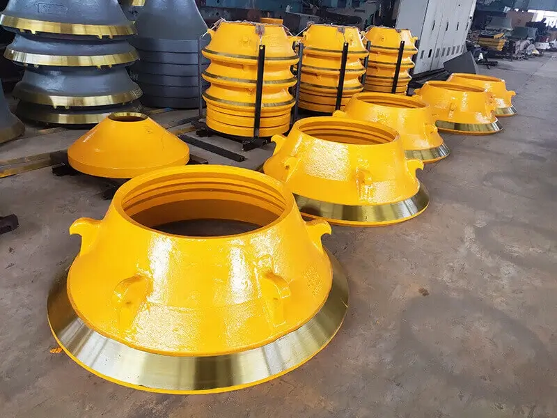 Cone Crusher Mantle & Bowl Liner